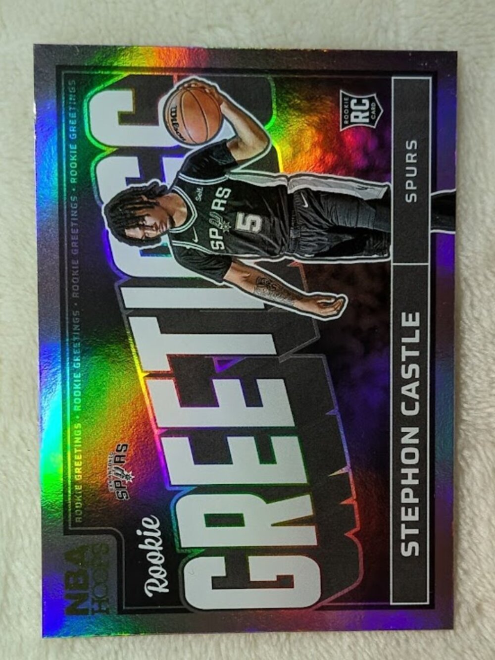2024 Panini Rookie Greeting STEPHON CASTLE #13